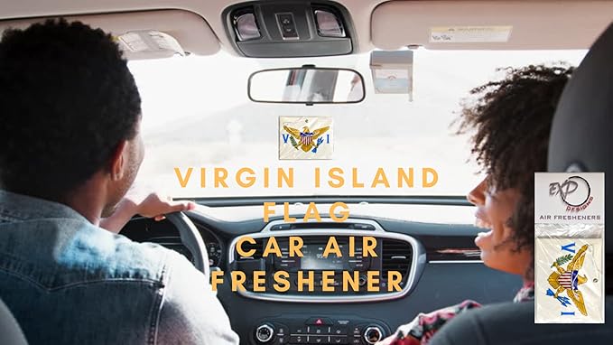 Virgin Islands Flag Air Freshener