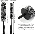 5PCS Wheel Cleaner Brush Kit, Tire Brushes, Rim Cleaner Brush,Car Detailing Brushes, Car Wash Tools for Wheels and Tires No Spatter
