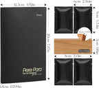 4 Packs Pine&Sage Scented Natural Wood Vent Clips,【No More Stuffy Air】 Odor Eliminator Car Scents Air Freshener Refills, Long Lasting Fragrance Diffuser, SUV Essentials Gift for Men