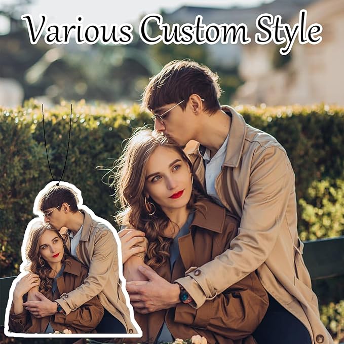 Custom Photo Air Freshener | Personalized Car Air Freshener Picture | Custom Gift | Personalized Car Freshener | Personalized Valentine's Day Gift