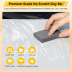 Car Clay Bar 4 Pack 400g, Premium Grade No Scratch Magic Clays Bars Detailing Cleaner Kit Glass Deatil Cleaning with Washing and Adsorption Capacity for Auto SUV,RV,Truck