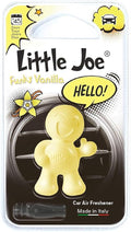 Little Joe OK Mini-Blister Air Fresheners +/- 45 Days of Fresh Air in your Car powered by Carstylingshop_com (Vanilla/Yellow)