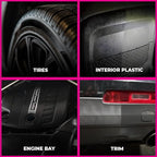 Legendary Gloss Dressing 16oz - Tire Shine Spray & Plastic Restorer – Water Based Tire Shine & Non-Greasy Interior/Exterior Detailing Spray - Trim, Rubber, Vinyl & Plastic Restorer for Cars