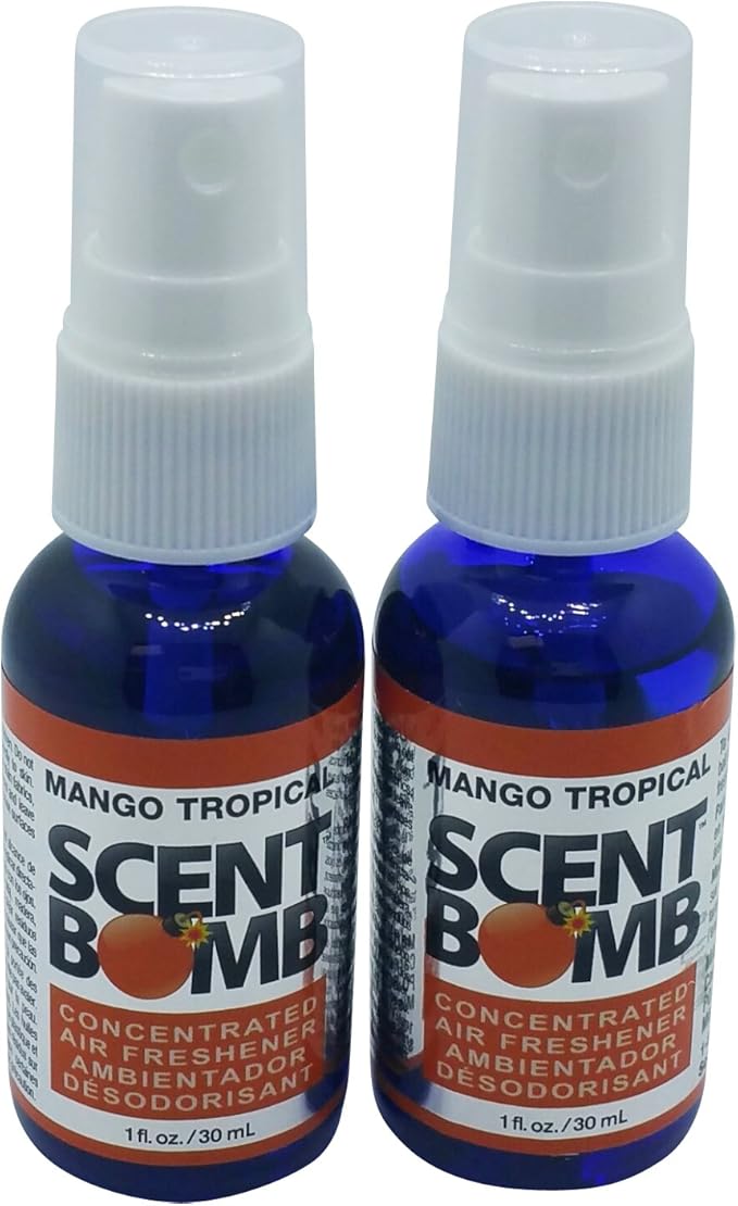 Super Strong Scent Bomb Car Home Air Freshener Highly Concentrated 1oz (2 Assorted Scents (Random))