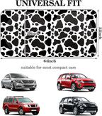 Windshield Sun Shade Foldable Car Front Window Covers for Car Accessories Sun Heat UV Rays Visor Protector Protection for Universal Cars SUV Truck(Cow Print)