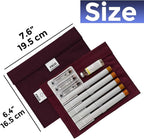FRIO Cooling Wallet - Insulin Cooler for 45+ Hours of Stress Free On The Go - Burgundy - XL