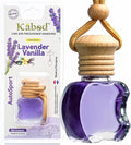 Kabod Lavender Vanilla Car Air Freshener | Hanging Essential Oil Diffuser | Natural Odor Eliminator | Long-Lasting Fragrance | 10 ml