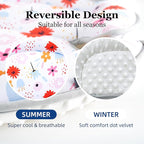 Innokids Head and Body Support Pillow Infant Car Seat Insert for Newborn to Toddler Stroller Cushion (Floral)