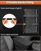 Shademax Center Console Cover for Honda CRV 2026 2025 2024 2023 Accessories CRV Armrest Cover Center Console Cushion Pad Leather Miiddle Console Lid Arm Rest Seat Box Cover Protector Anti-Scratch