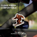Big Foot Car Air Freshener 10-Pack for Men – Funny Sasquatch Car Air Freshener Hanging, New Car Scent, Humorous Gifts for Boyfriend, Husband, Dad, Truck Drivers
