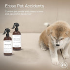 Muse Apothecary Home Ritual Active Odor Eliminator Spray - Furniture Deodorizer Spray & Bathroom Odor Eliminator for Home - Essential Oil Air Freshener - 4oz, Tonka Bean + Amber + Warm Cedarwood