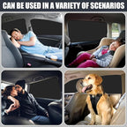 ZATOOTO Car Window Shade for Baby Car Privacy Shades Full Blackout Car Window Covers for Back Window Magnetic Side Window Shade Universal Cool Down Your Car Great for Traveling, Camping Privacy