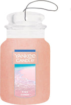 Yankee Candle Paper Car Jar, Pink Sands (Pack of 2)