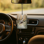 Vintage Mallard Duck deer dog Car Air Freshener 4 Pcs,Rustic Farmhouse Farm Animal Air Freshener Hanging for Cars Books Closet Drawer,Mallard Duck Lover Gifts Car Accessories for Women Men