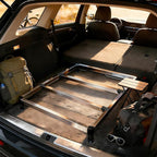 Car Camping Bed Platform for Traveling, Universal Adjustable Car Sleeping Platform, Car Trunk Mattress Extension Kit for Most SUV Hatchback，Retractable Scalable Rack Fits 2021-2025 Ford Bronco 4-Door