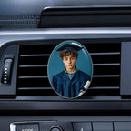 Personalized Car Air Vent Clip Pack of 2 with Your Photo and Text,Custom Different Scents Car Air Vent Clip,Interior Decoration,Decorative Accessories