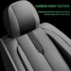Fit Corolla Car Seat Covers for Toyota Corolla 2000-2024 2025 2026 -Upgraded Premium Waterproof & Breathable Leather,Airbag Compatible,All-Weather Seat Cushion Protector,2 Front/Black-Grey