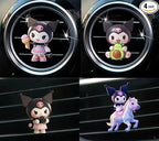 4 Pcs Cute Cartoon Car Air Vent Clip Decorations – Kawaii Car Air Fresheners, Interior Accessories for Women and Men – Cute Car Dashboard Decor, Personalized Gift