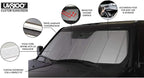 Covercraft UVS100 Custom Sunscreen | UV10940SV | Compatible with Select Land Rover Range Rover Sport Models, Silver