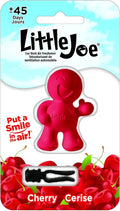 Little Joe 96407 Cherry Scent Car Air Freshener Vent Clip, Fights Odors for up to 45 Days, Long-Lasting Freshness, Cute Car Odor Eliminator, Pack of 1