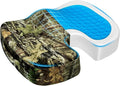 Season Guard Tailbone Pain Relief Office Chair Seat Cushion, Memory Foam Gel Seat Cushion for Sciatica Pain Relief with Washable Cover, Butt Cushion for Long Sitting, Velvet, Mossy Oak