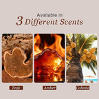 Car Air Freshener - Wooden Air Freshener-Teak Amber Cabana Variety Scent Refill - Long Lasting Natural Car Fresheners - Clip Included