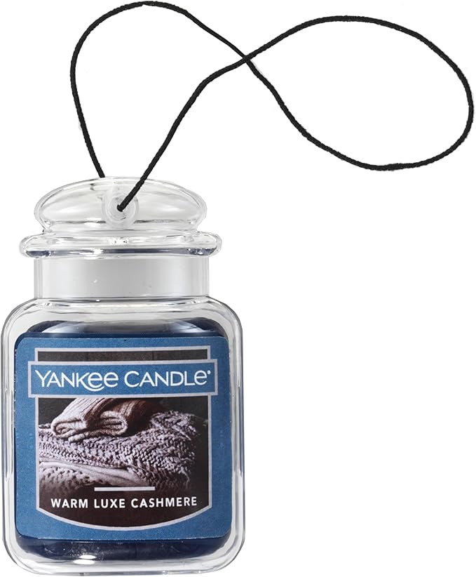 Yankee Candle Car Jar Ultimate, Warm Luxe Cashmere, 0.96 OZ (Pack of 12)