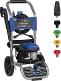 Westinghouse WPX3400e Electric Pressure Washer, 3400 Max PSI and 2.0 Max GPM, Brushless Motor, Onboard Soap Tank, Spray Gun and Wand, 5 Nozzle Set, for Cars/Fences/Driveways/Homes/Patios/Furniture