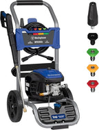 Westinghouse WPX3400e Electric Pressure Washer, 3400 Max PSI and 2.0 Max GPM, Brushless Motor, Onboard Soap Tank, Spray Gun and Wand, 5 Nozzle Set, for Cars/Fences/Driveways/Homes/Patios/Furniture