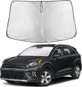 EcoNour Windshield Sunshade Compatible for Kia NIRO 2017-2020 2021 2022, Sun Visor for Front Windshield & Window Sun Shade Cover, UV Heat Blocker & Protector, Car Accessories