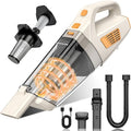 BQYPOWER Handheld Vacuum Cordless, 16000PA Strong Suction Hand Held Vacuum Dust Busters Cordless Rechargeable with Multiple Accessories, Portable Car Vacuum Cleaner High Power for Car Home Office