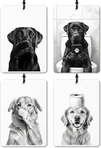 Funny Trendy Cat Car Air Freshener 4 Pcs, Cats Lover Mom Gifts Air Freshener Hanging for Cars Books Closet Drawer, Pet Lover Gifts Car Accessories for Women Girls