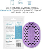 remodeez Trash Can Deodorizer and Odor Eliminator, Activated Charcoal Bags, Charcoal Air Purifiers, Odor & Moisture Absorber (2pack)