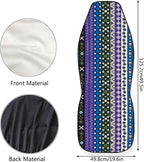 Baga Ethnic Striped Print Print Car Seat Covers for Women Men,Universal Auto Front Seats Protector Fits for Car,SUV Sedan,Truck