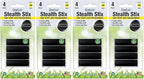 Car Vent Clips Air Freshener Stealth Stix Car Vent Clips that Slip on Vent Blade, 4-Pack/16-Stix (Morning Mist)
