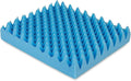 Gilbins Convoluted Egg Crate Foam Chair Cushion, Seat Cushion, Car Seat Cushion, Office Chair Cushion or Wheelchair Cushion to Relieve Back Pain Wheelchair and Recliner Chair Pads (Blue Without Cover)