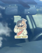 Funny Car Air Freshener Cute Jesus Christian Humor 5pcs Car Accessories Automotive Interior Hanging Scents Mirror Decor for Women Teen Girls