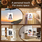 HINFKA Custom Air Fresheners with Picture, Personalized Double Sided Photo Air Freshener, Customized Gifts for Men Women Pet Lovers (Playing card–style design)