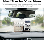 50/100Pcs Custom Logo Car Bulk Air Fresheners, Wholesale Custom Double-Sided Car Air Fresheners with Photo Text Logo, Suitable for Truck and Car Drivers, as Well as Business Logos (50 Horizontal)