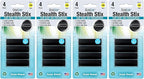 Car Vent Clips Air Freshener Stealth Stix Car Vent Clips that Slip on Vent Blade, 4-Pack/16-Stix (Ocean Breeze)