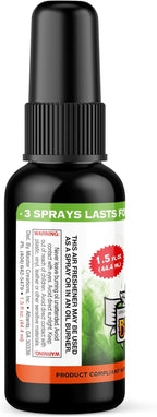 BluntPower (Kush, 1 Pack) Concentrated Air Freshener for Room and Car Spray - Oil-Based Diffuser Spray Bottle - Long-Lasting Bathroom Spray, Car Freshener, & Odor Eliminator Spray