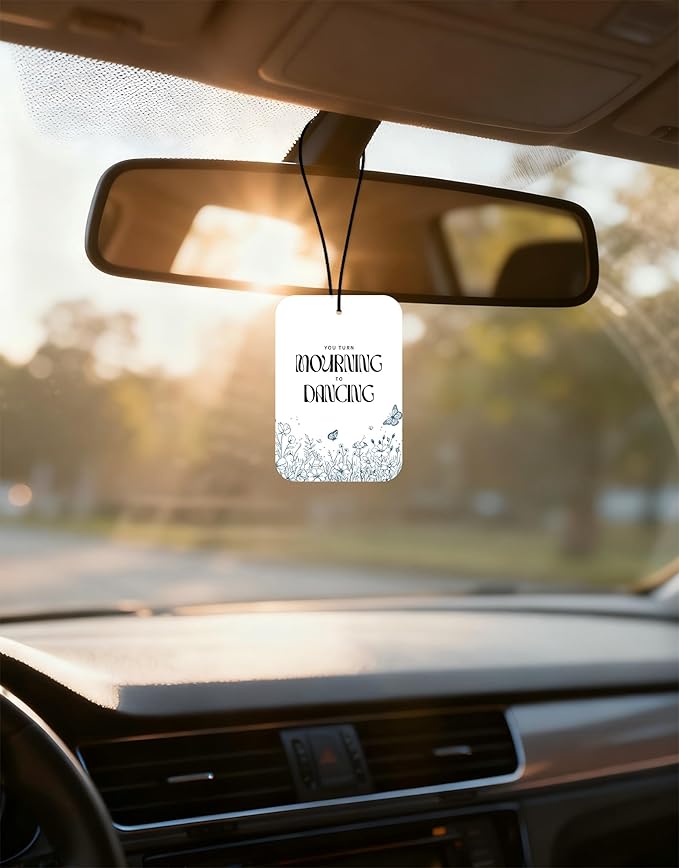 Christian Car Fresheners, 4pcs Bible Verse Car Accessories Interior, Mirror Decor For Women Man, Air Freshener Hanging For Bathroom Dorm Books Bedroom Drawer, Jesus Religious Accessories Gifts -05