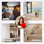 Custom Air Fresheners with Picture-Personalized Air Freshener for Car-Hanging Air Freshener for Wardrobe,Bathroom,Livingroom (Round 5pcs)