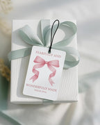 Coquette Pink Christian Car Air Freshener 4 Pcs Coconut Scented, Faith Based Girly Car Accessories Mirror Decor for Women, Religious Hanging Air Freshener for Cars Closet Drawer Books