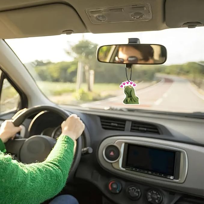 Rawan 4 Pack Car Air Freshener Funny, Car Accessories Cute for Women Girls And men Car, Funny Decor Hanging Fresheners Car Interior Room Decorations, for Christmas Gift.