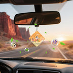 HINFKA 10-1000 Pcs Custom Air Fresheners with Picture – Personalized Double-Sided Car Freshener with Logo or Photo, Bulk Customized Gifts for Business Events and Branding (A05-Diamond)