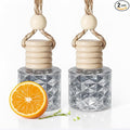 Car Air Freshener-Tuscan Orange Tree Scent Car Fresheners Long Lasting Essential Oil Car Diffuser- Cute Car Accessories for Women Interior without Methyl Carbitol&Hexylene Glycol
