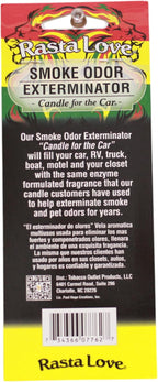 Smoke Odor Exterminator Car Freshener Rasta Love