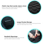 Dog Seat Covers for Back Seat, Dog Car Seat for Tesla Model 3, 100% Waterproof Pet Seat Cover Protects from Scratches, Scuffs, Hammock for Tesla with Mesh Window & Headrest Protection