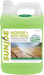 Sun Joe SPX-HDC1G House and Deck All-Purpose Pressure Washer Rated Concentrated Cleaner, 1-Gallon , White , 128 Fl Oz (Pack of 1)